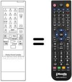 Télécommande équivalente YVR-600