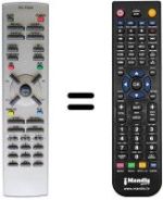 Télécommande équivalente Sinudyne 2930A