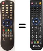 Replacement remote control Inno Hit IH 32855 T