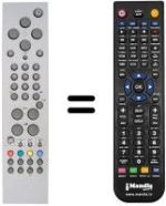 Replacement remote control NordMende RC 1551