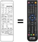 Télécommande équivalente RC 20