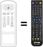 Télécommande équivalente 3950