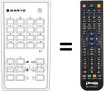 Replacement remote control RC 218
