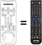 Télécommande équivalente RC 2208 X