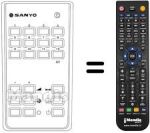 Replacement remote control RC 228