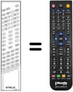 Télécommande équivalente RC 3001