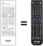 Télécommande équivalente RC 651