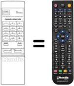 Télécommande équivalente RC 92