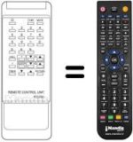 Télécommande équivalente RC FO1