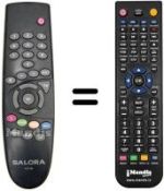 Replacement remote control RCS 300