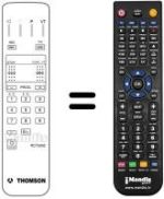 Télécommande équivalente Thomson RP 52 LS