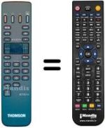 Télécommande équivalente RCT 3016