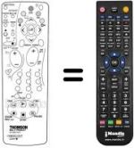 Télécommande équivalente RCT 446