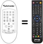 Télécommande équivalente REMOTE CONTROL 220