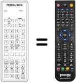 Télécommande équivalente RH 71 J / 2