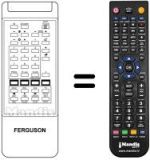 Télécommande équivalente 80389000