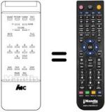 Replacement remote control RHT 04