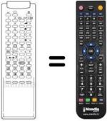Télécommande équivalente C 15012 R