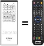 Télécommande équivalente A 1470588 A