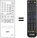 Télécommande équivalente Sony KV-21 XRU