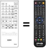 Télécommande équivalente RM-663