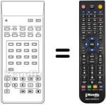 Télécommande équivalente RM-7200