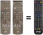 Télécommande équivalente RM-C874