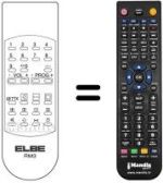 Télécommande équivalente Kennedy 40 KE 040