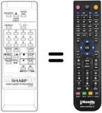 Télécommande équivalente RRMCG 0318 GE