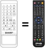 Télécommande équivalente RRMCG 0498 CESA