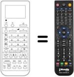 Télécommande équivalente RRMCG 0552 CESA