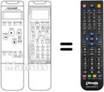Télécommande équivalente RRMCG 0827 GESA