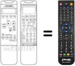 Télécommande équivalente RRMCG 0907 GE