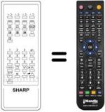 Télécommande équivalente RRMCG 1014 BMSA