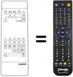 Télécommande équivalente RRMCG 1019