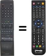 Télécommande équivalente RRMCG 1023 BMSA