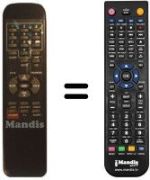 Télécommande équivalente SRT 300