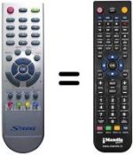 Télécommande équivalente Strong SRT 5006