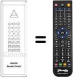 Replacement remote control ASTRA SRA 1-S