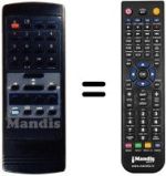 Télécommande équivalente SX 1000