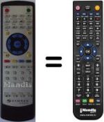 Replacement remote control STOREX MPIX 331 R