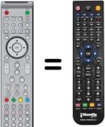 Télécommande équivalente Sunstech TL-XRI2280 HD