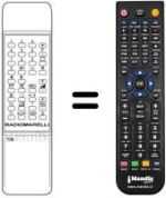 Télécommande équivalente T 30