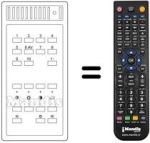 Télécommande équivalente T 719