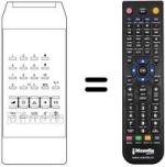 Télécommande équivalente T 859