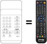 Replacement remote control TC 132