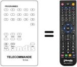 Replacement remote control TC 16 A
