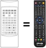 Replacement remote control TC 190