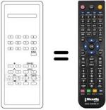 Replacement remote control TC 30 C