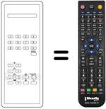 Replacement remote control TC 30 D